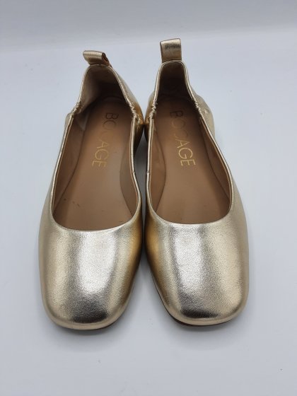 Ballerines Bocage de couleur platine