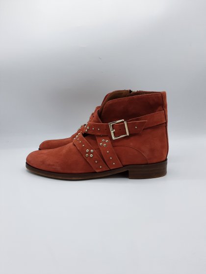 Bottines terracota Bocage de seconde main