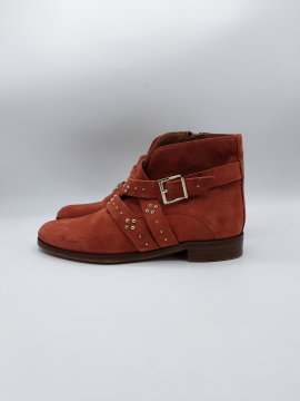 Bottines terracota Bocage de seconde main