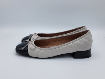 Ballerine à talon crème 37  Bibilou de seconde main