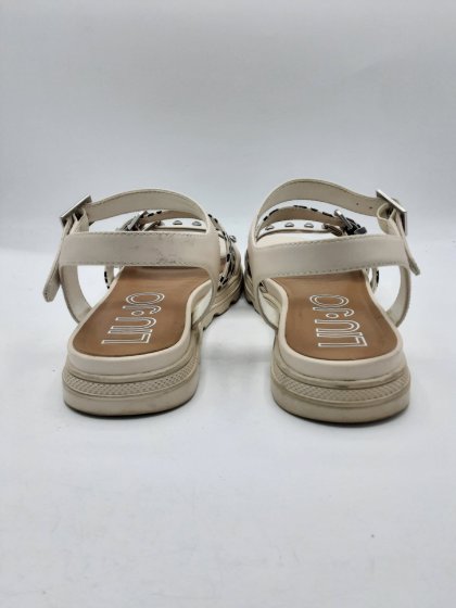 Sandales LIU JO beiges de seconde main