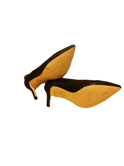 Escarpin noir en cuir ERAM de seconde main
