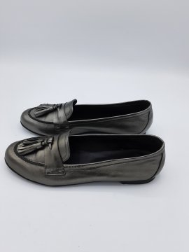 Mocassin argent minelli de seconde main