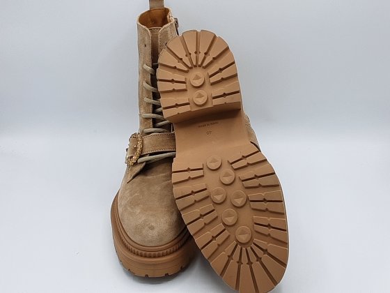 Boots Alpe cuir de seconde main