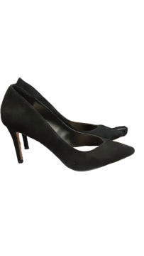 escarpin noir velour