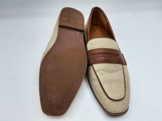 mocassin eram beige et marron de seconde main