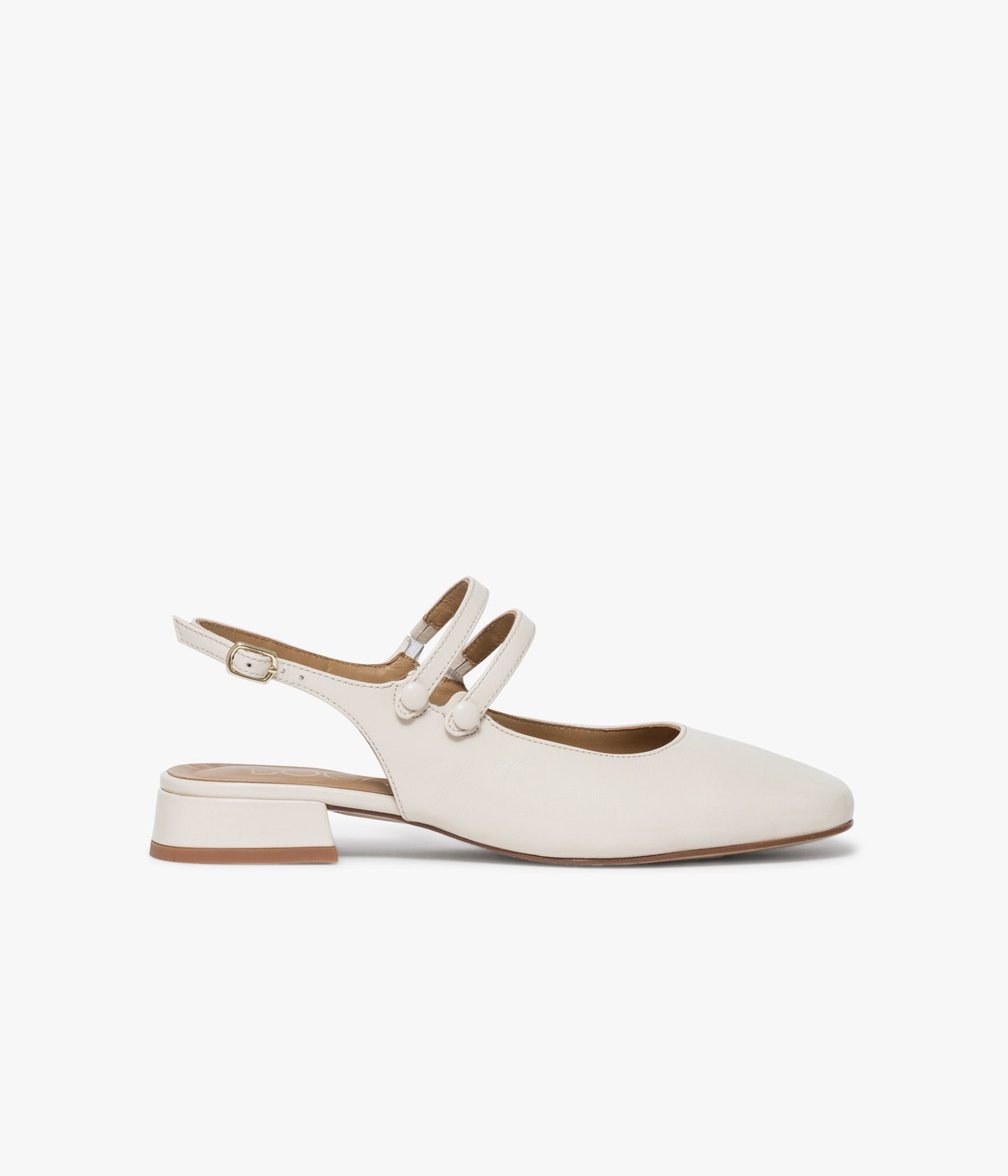 SLINGBACK SYNTHIA ECRU