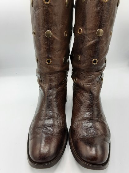 bottes rosemetal marron de seconde main