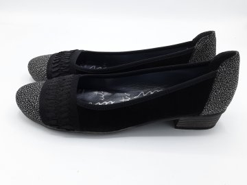 Ballerine à talons Un tour en ville 38 en tissus de secondes mains