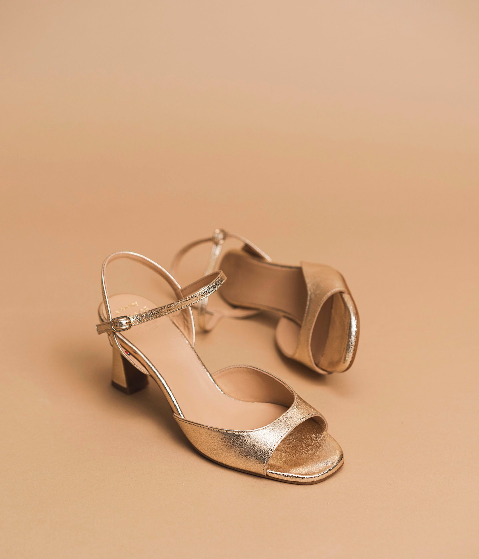 SANDALE PIETTRA PLATINE