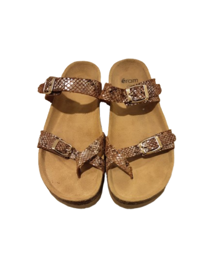 Mules en cuir OR effet python - ERAM T40 de seconde main