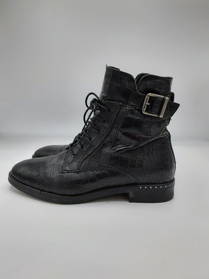 Bottines ERAM noires de seconde main