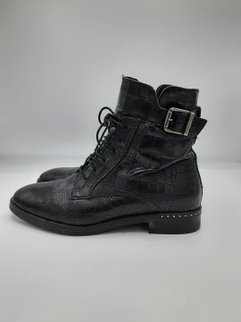 Bottines ERAM noires de seconde main