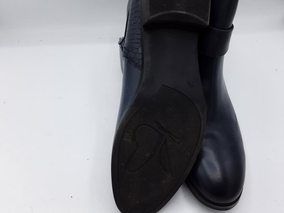 boots caprice bleu marine de seconde main