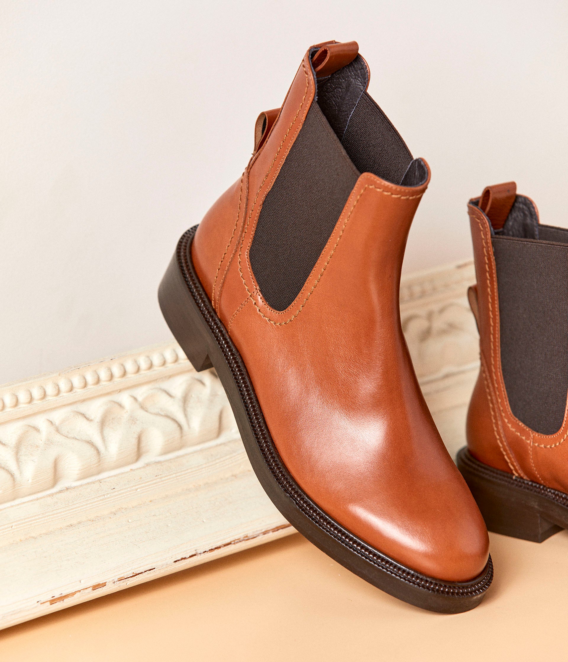 BOOTS BERENICE COGNAC