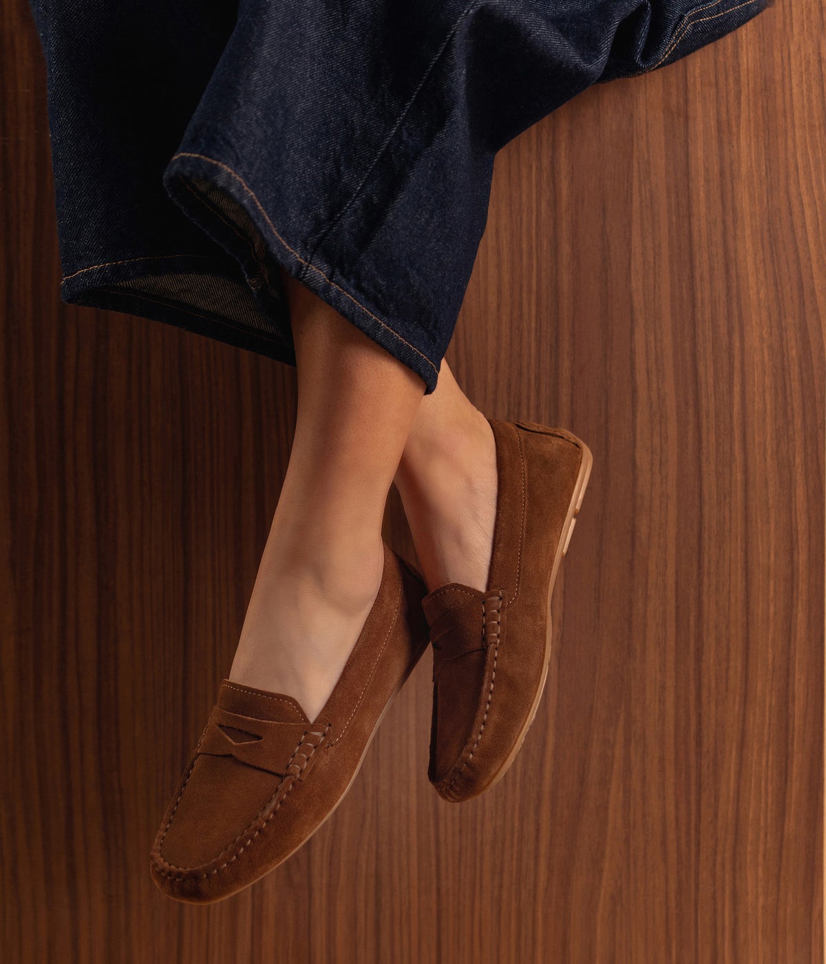 MOCASSIN ANDY BEIGE FONCE