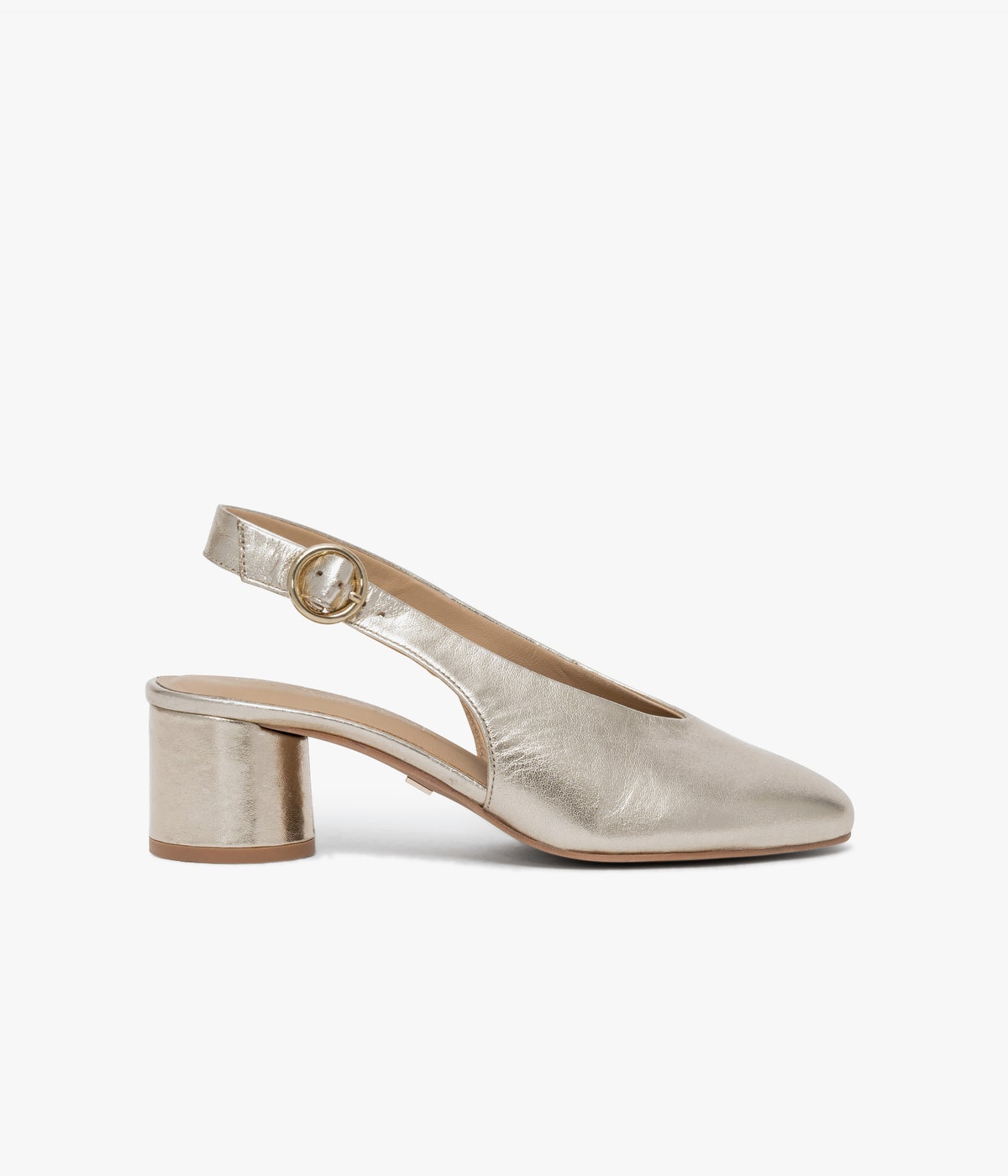 SLINGBACK DARCY PLATINE