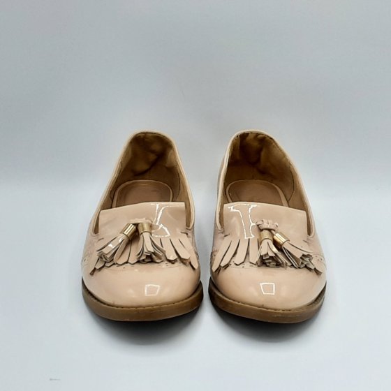 Mocassins Merry Scott beige de seconde main