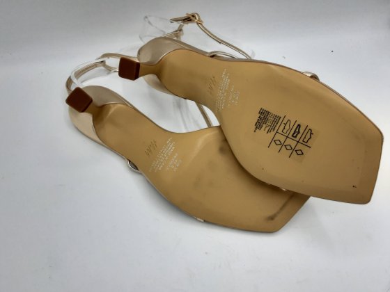 Sandales H&M dorées de seconde mains