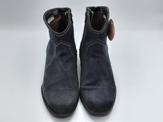 Boots tamaris bleu de seconde main