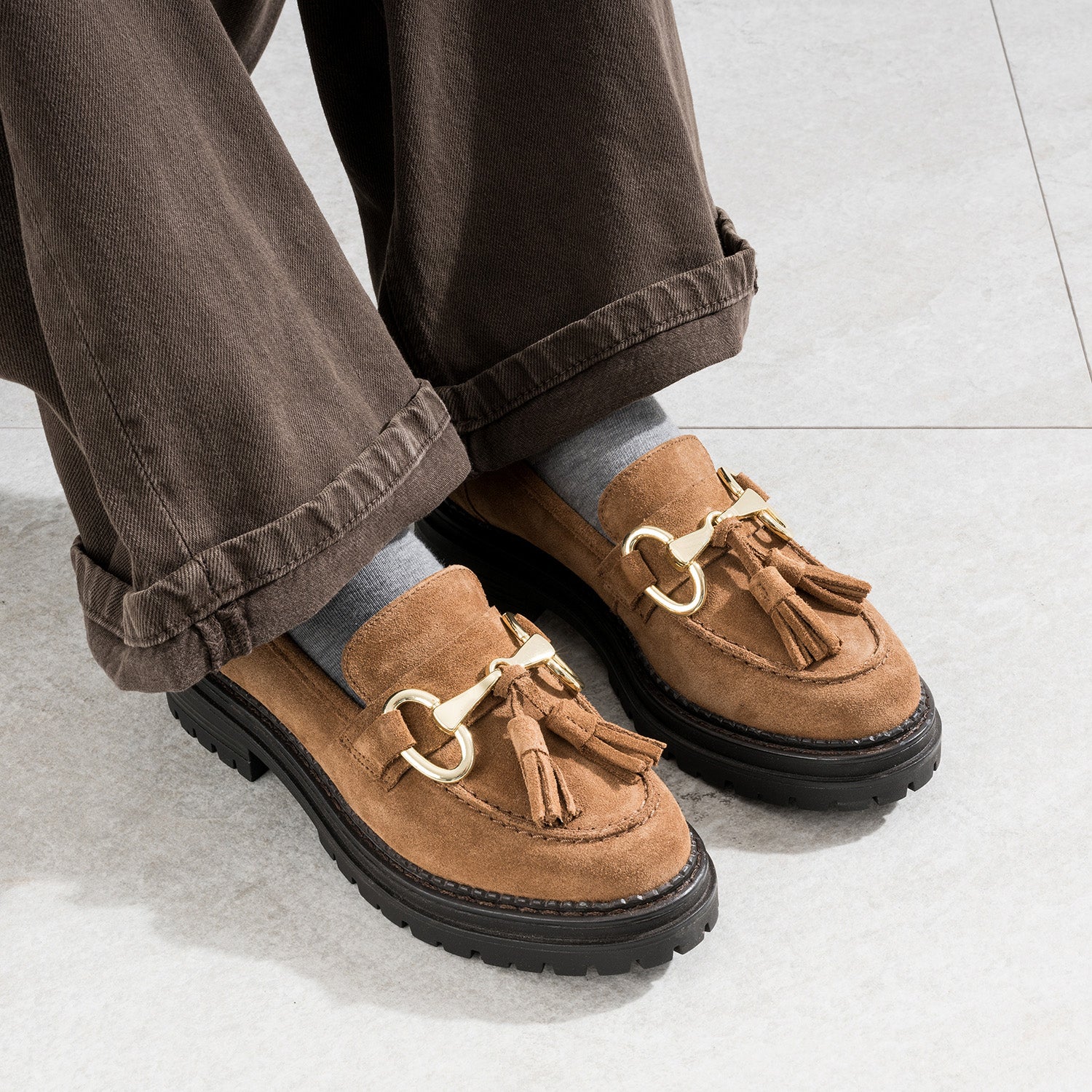 MOCASSIN JAHILLERA CAMEL