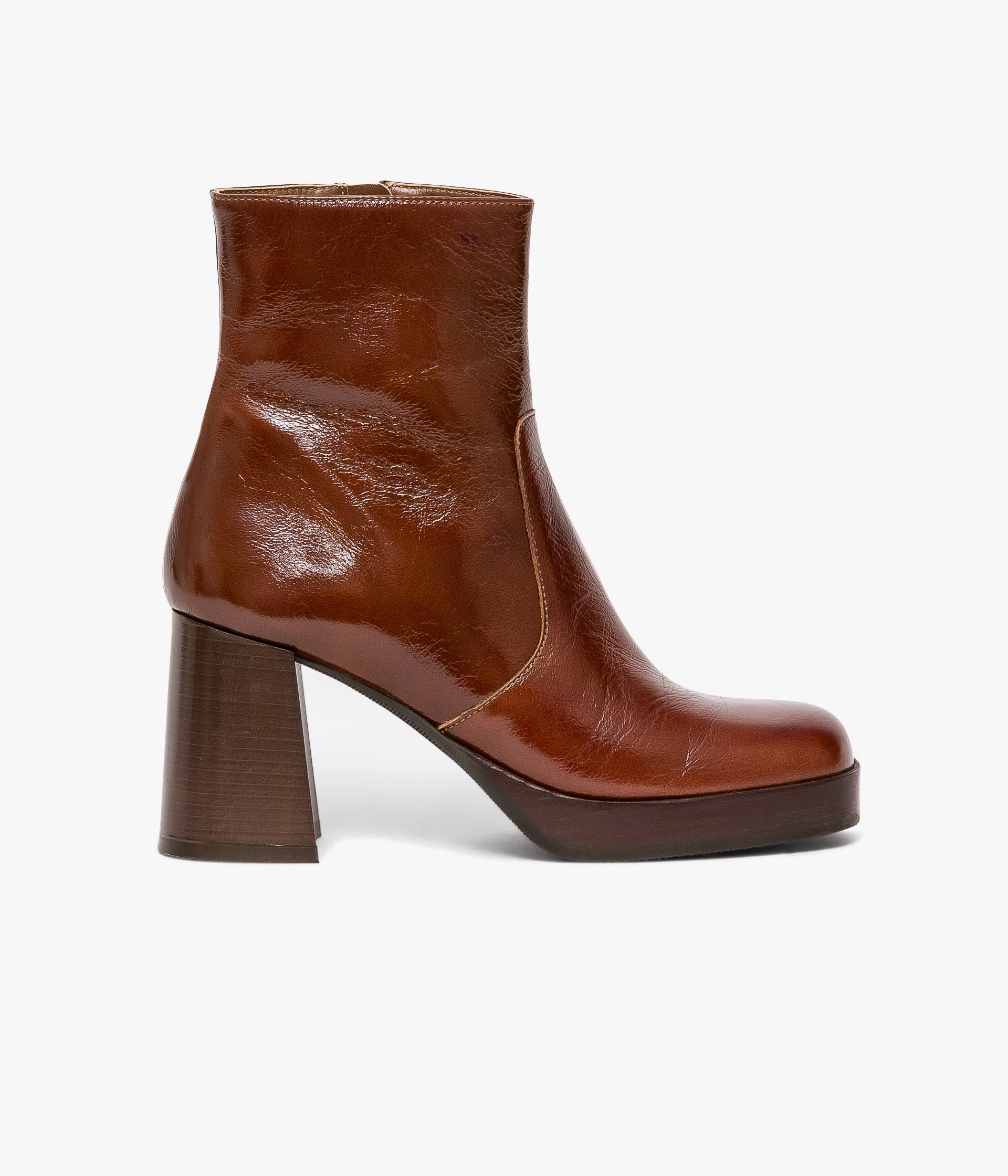 BOOTS EZRA COGNAC VINTAGE