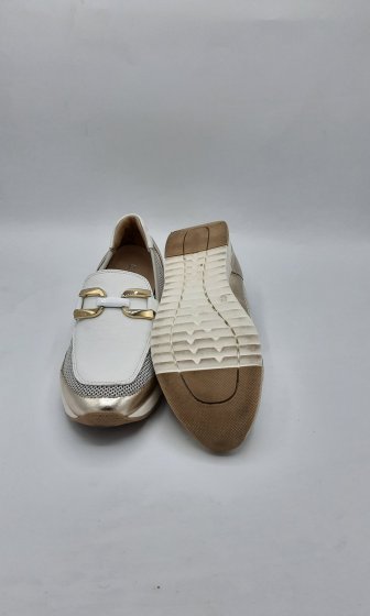 Mocassins blanc de seconde main