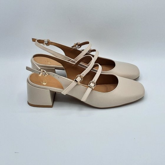 Slingback Eram beige de seconde main
