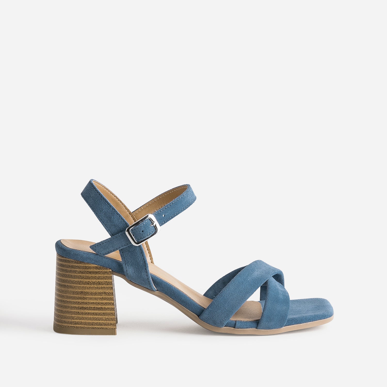 SANDALE GENEVIEVE BLEU