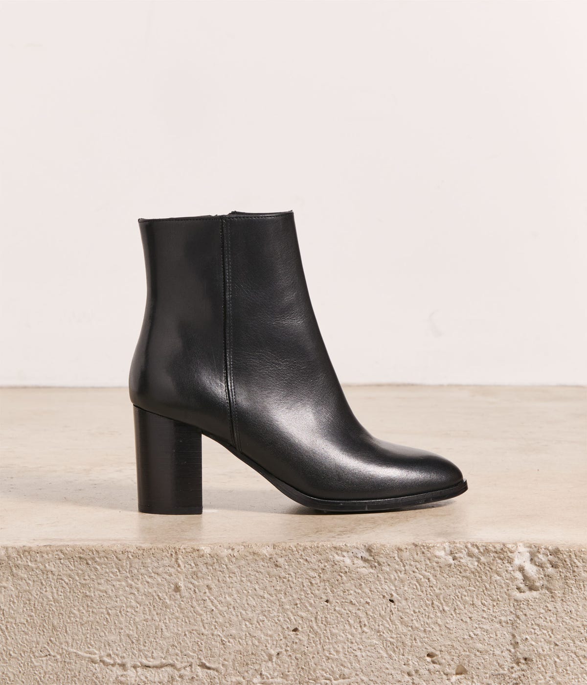 BOOTS À TALON ALI NOIR