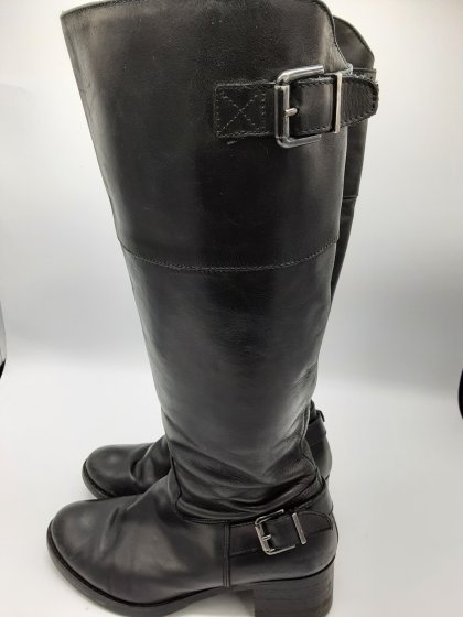 bottes noir à talons