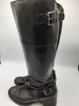 bottes noir à talons