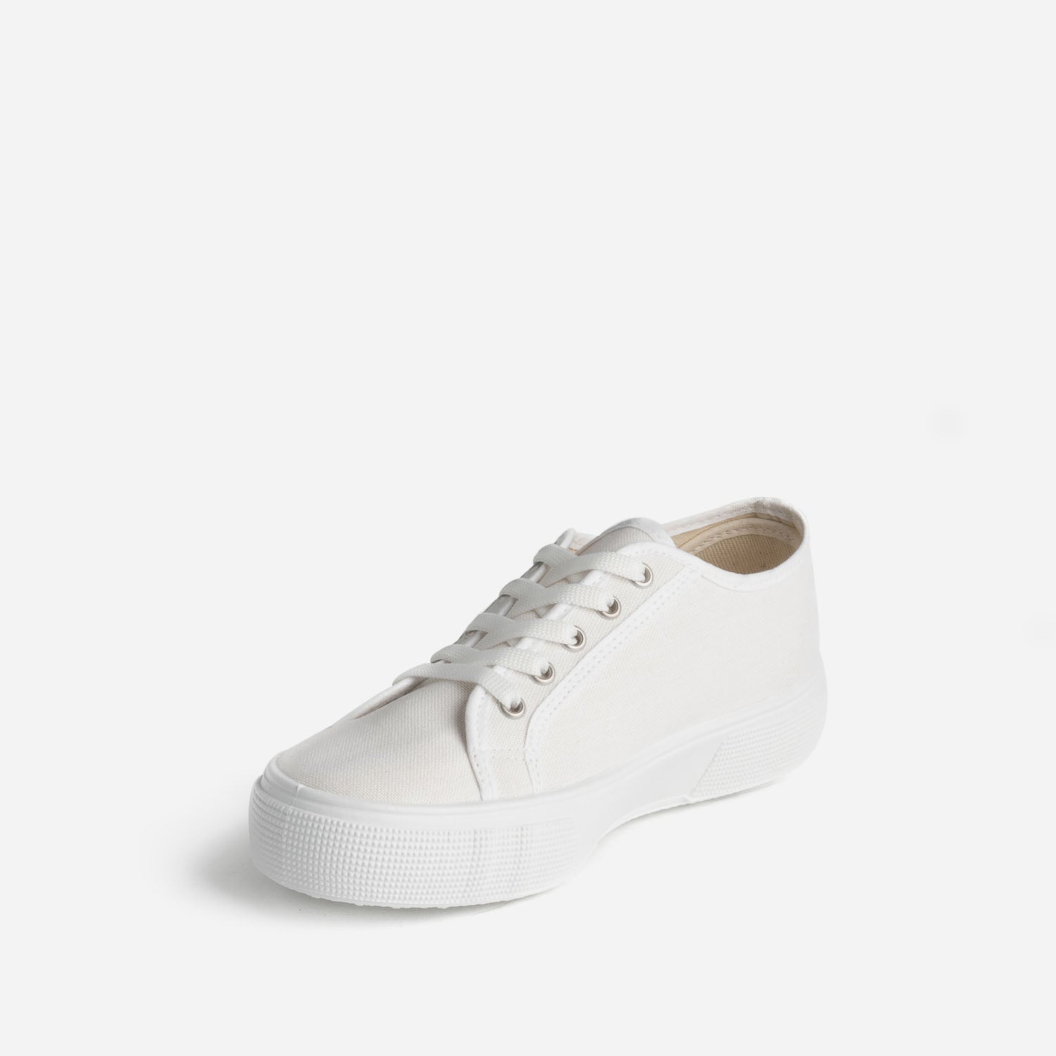BASKET LINE BLANC