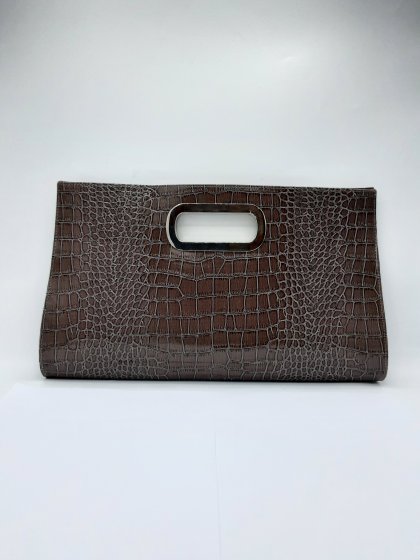 Pochette LANGRAND chocolat de seconde main