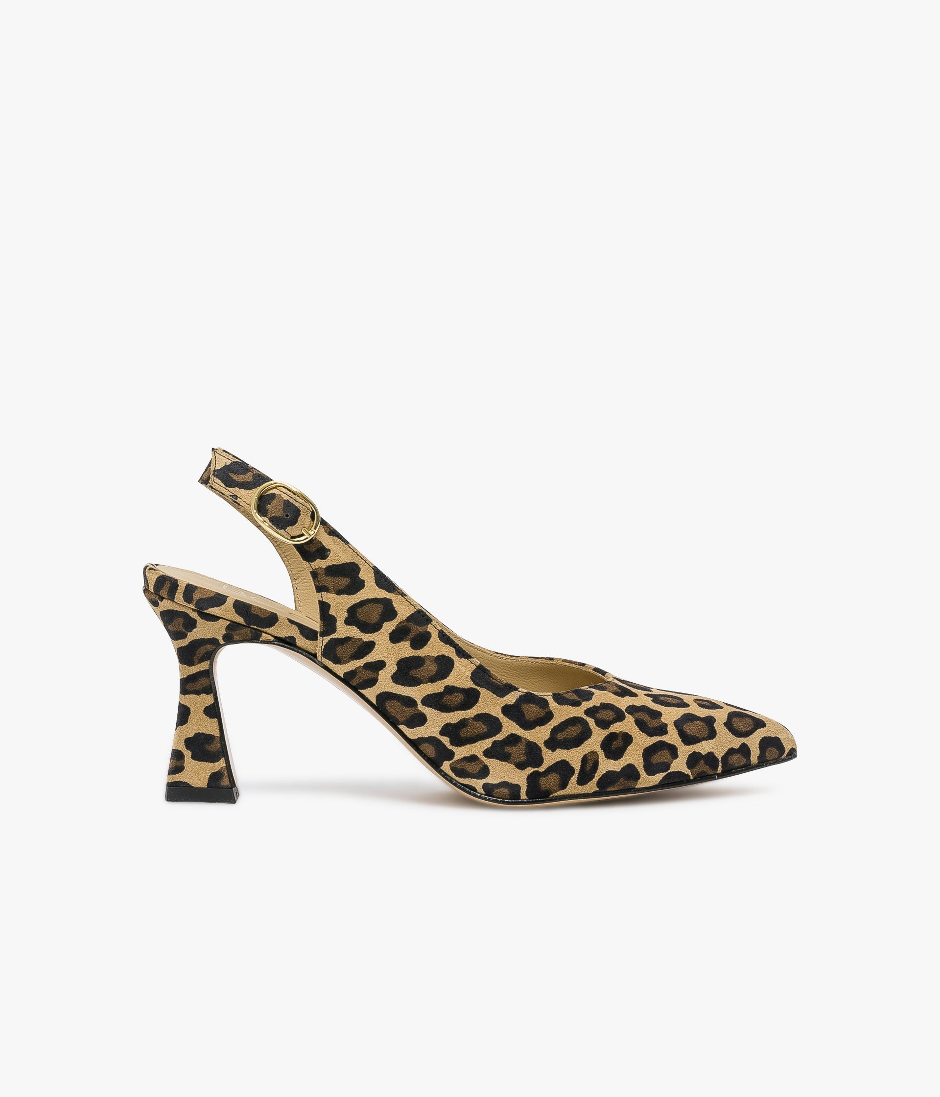 SLINGBACK DAFFY LEOPARD