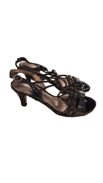 Sandales à talons noir de seconde main pointure 36
