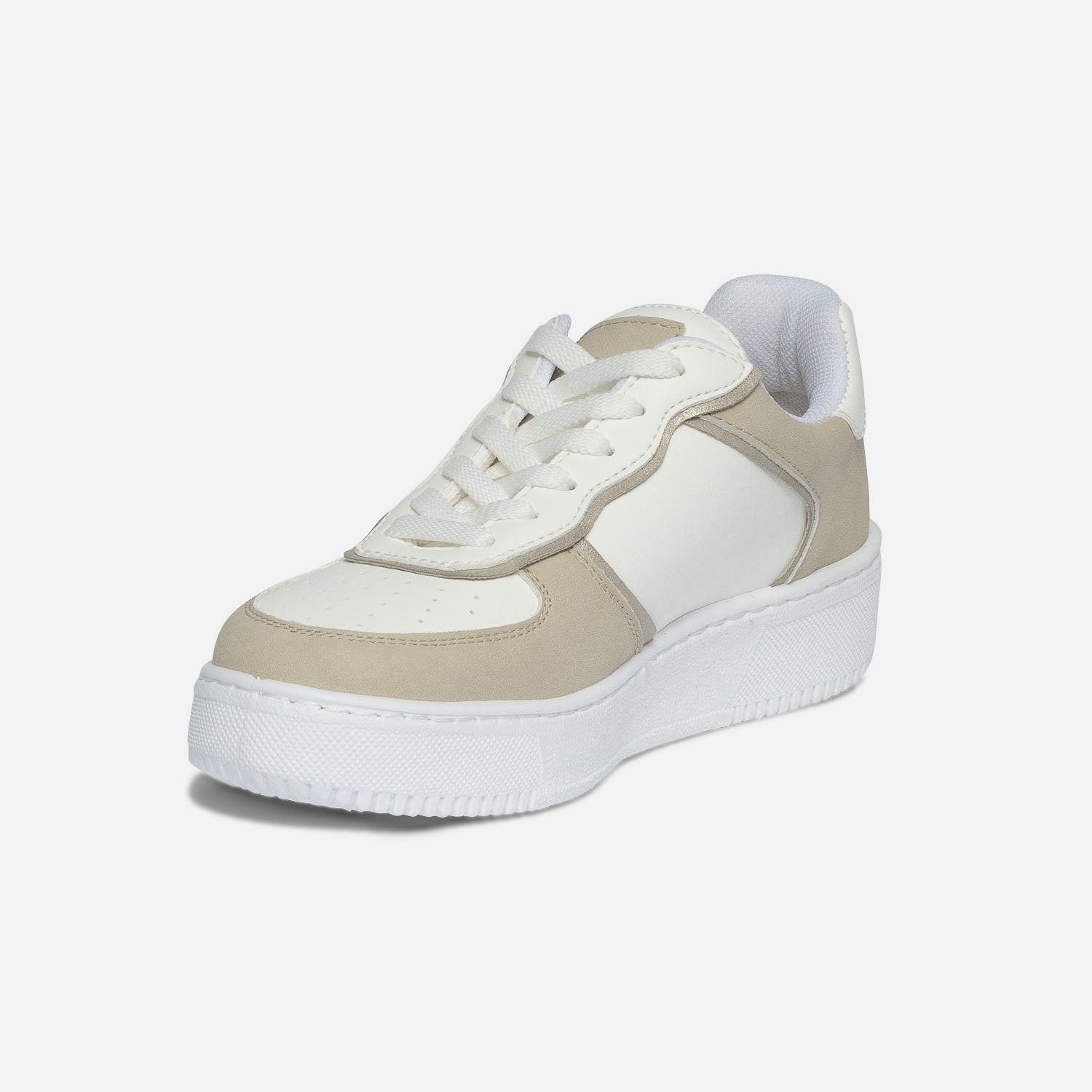 BASKET WILLIE BLANC/BEIGE