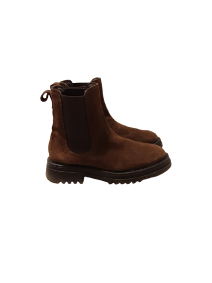 Bottines marron texto de seconde main