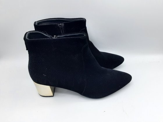 bottines noir de seconde main
