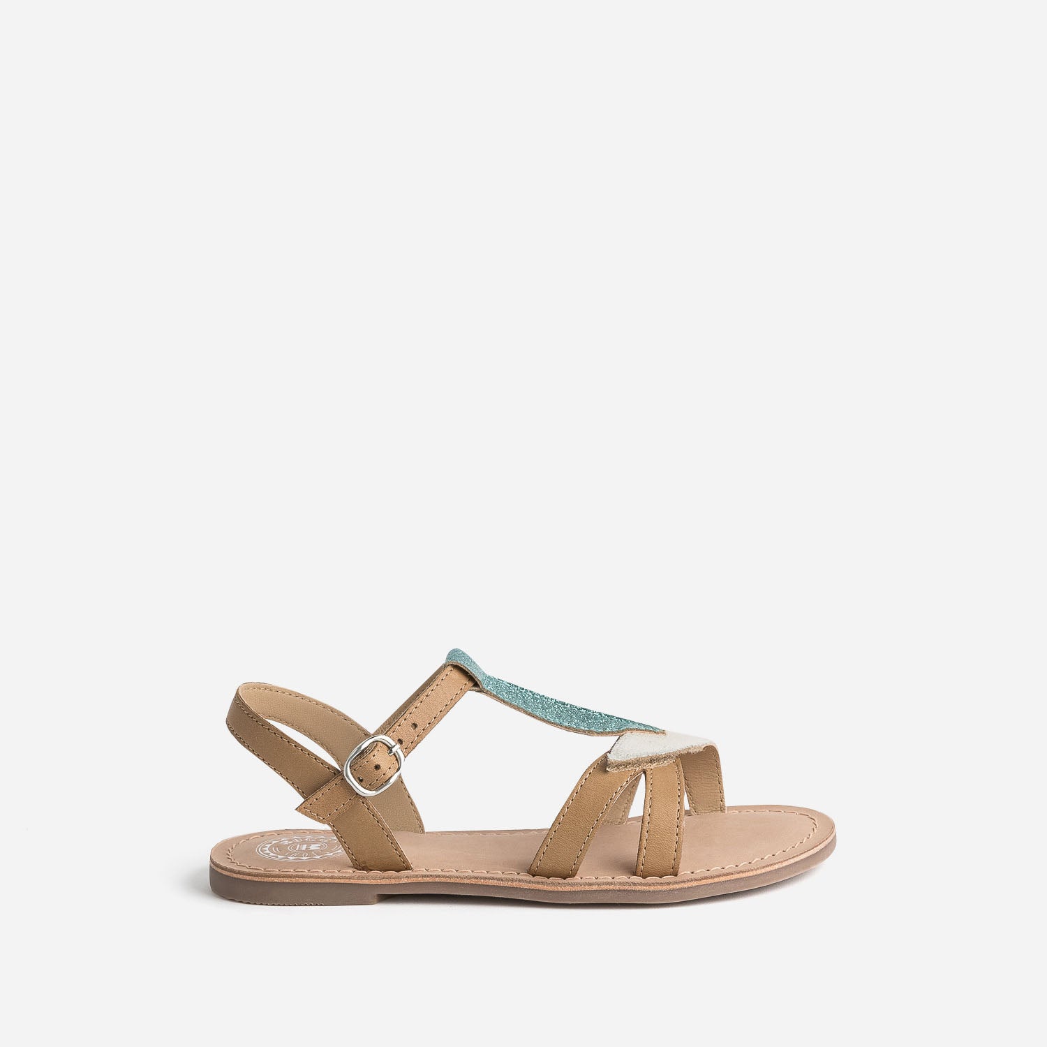SANDALE SALOME.4 CAMEL