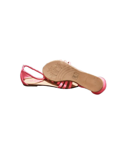 Sandales plates rose E YOU De Seconde Main