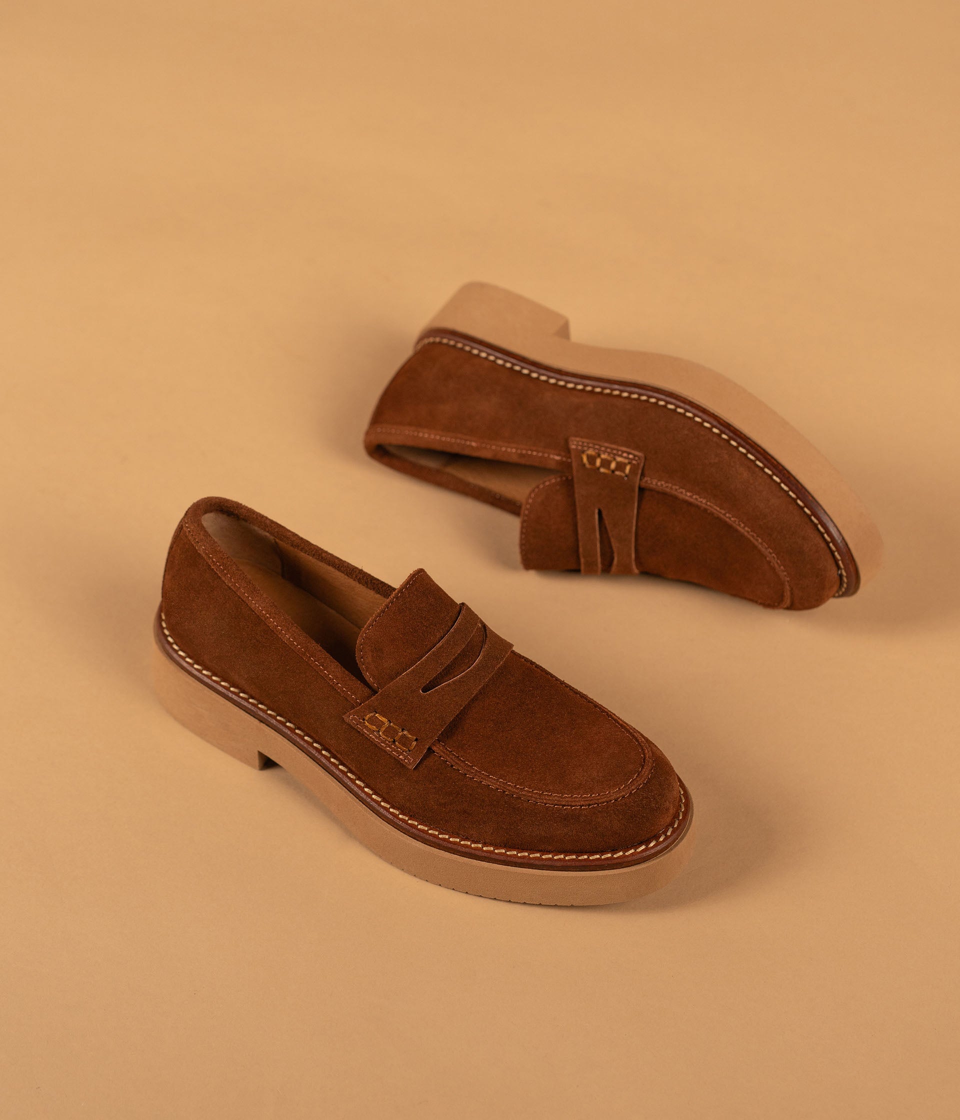 MOCASSIN ARTISTE COGNAC