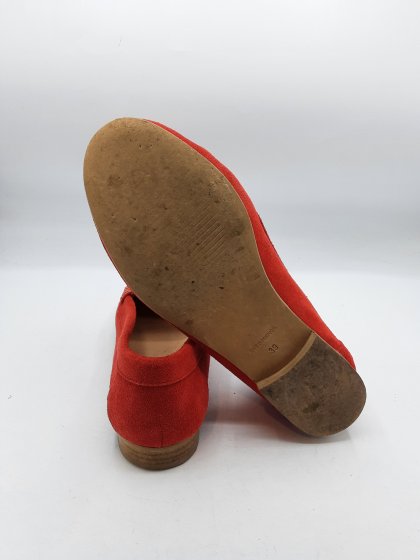 Mocassins QOOTUM rouges de seconde main