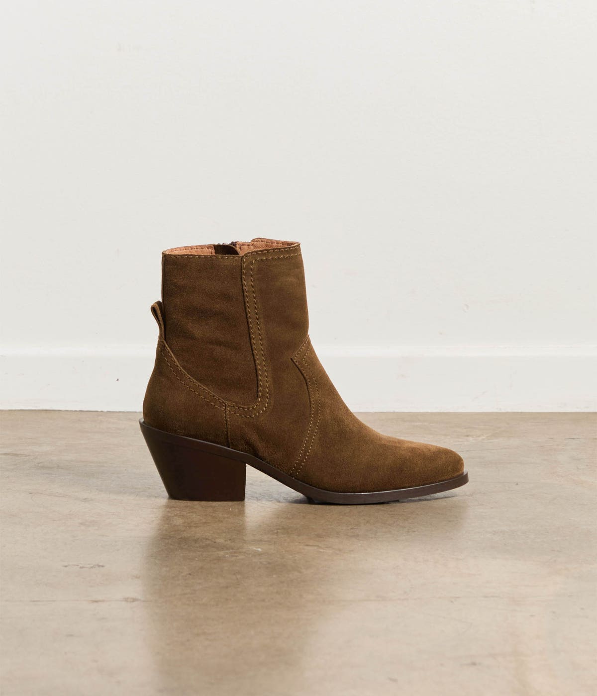 BOOTS À TALON DALLAS TAUPE