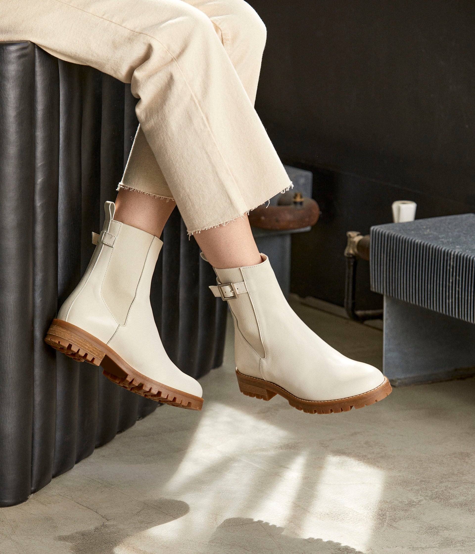 BOOTS NORMA ECRU