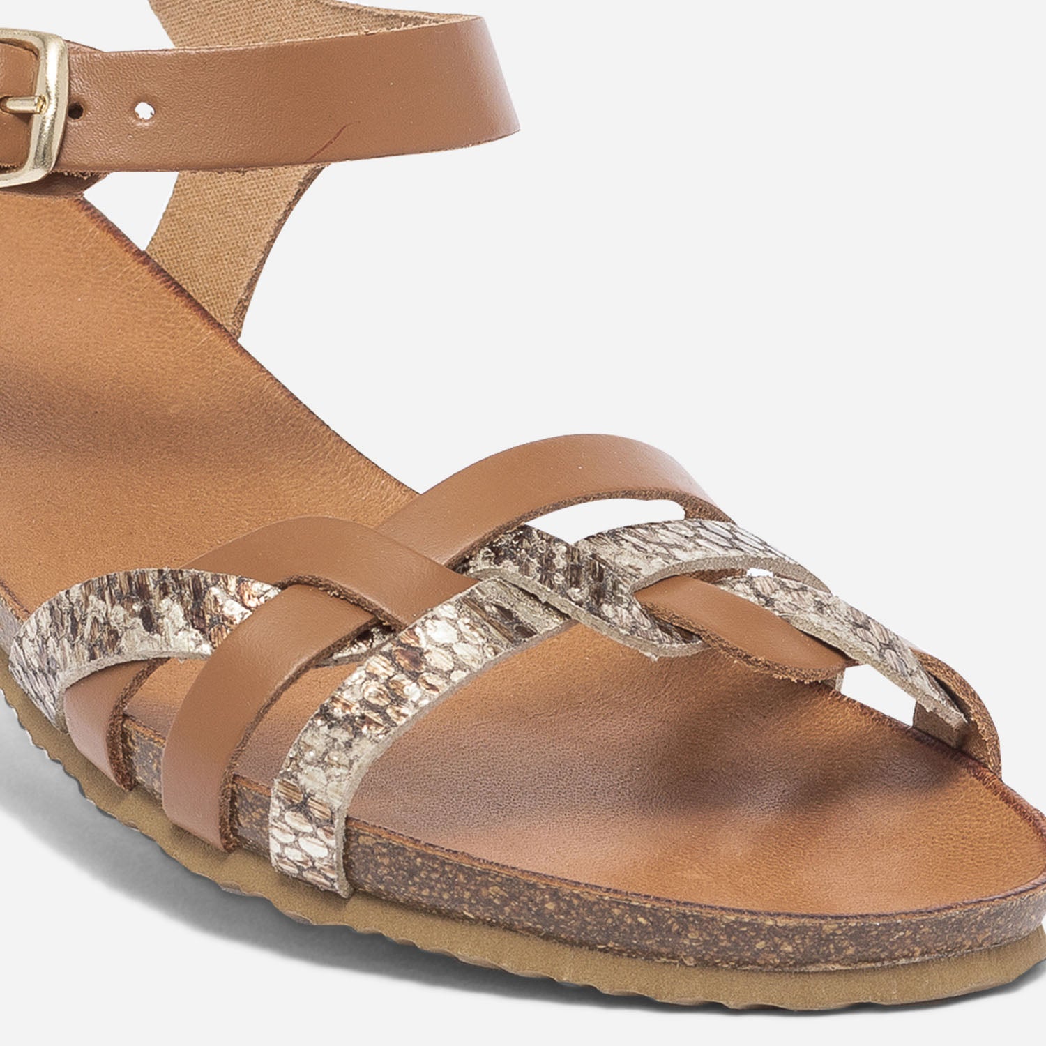 Sandales ERAM camel