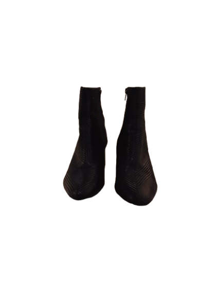 Bottines à talons noires de seconde main