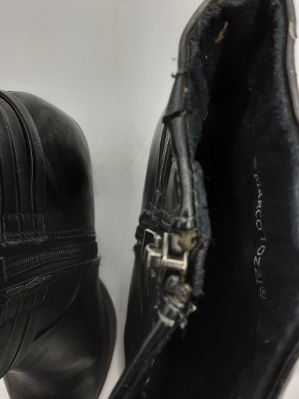Boots Marco Tozzi noirs de seconde main