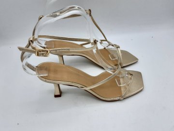 Sandales H&M dorées de seconde mains