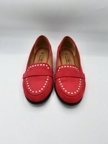 Mocassins FPC rouges de seconde main